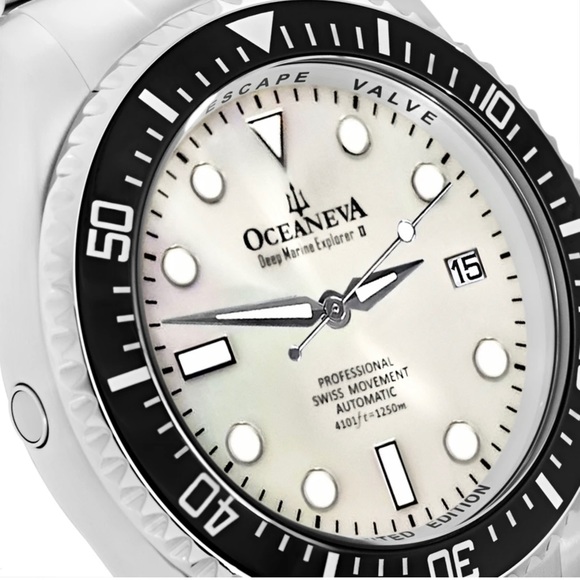 Oceaneva Deep Marine Explorer II Dive Watch Auto - Picture 4 of 6
